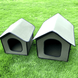 Petite Maison Imperméable pour Chats et petits Chiens