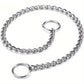 Collier étrangleur en acier inoxydable – double torsion pour dressage Chien