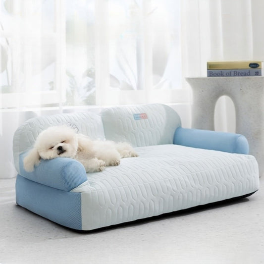 Canapé rafraîchissant en tissu respirant pour chien et chat