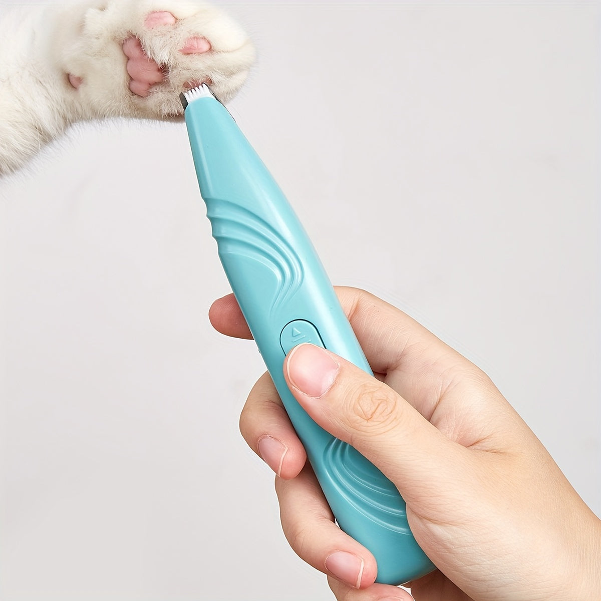 Mini Tondeuse Précision Blanche pour Chats et Chiens