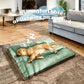 Lit matelas orthopédique à rayures pour Chien toutes saisons