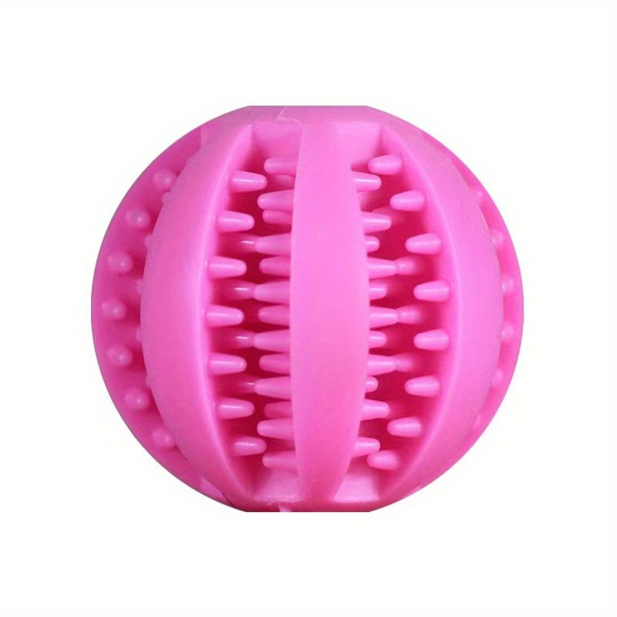 Balle à Mâcher Dentée avec Distributeur de Friandises