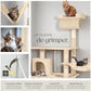 Arbre à Chat avec Hamac, Tunnel et Griffoirs en Sisal
