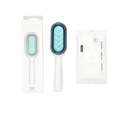 Brosse Anti-Poils Multi-Usage avec Lingettes – Toilettage Doux & Efficace