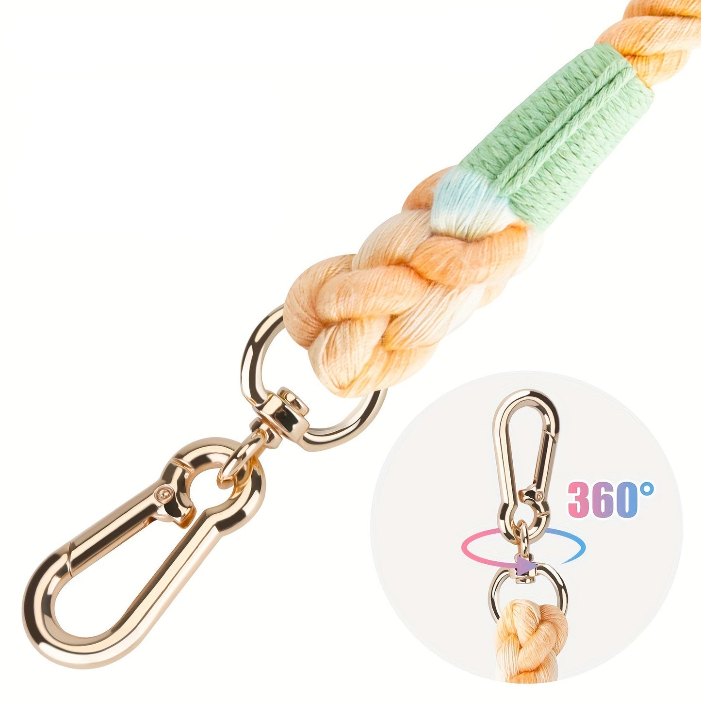 Laisse Colorée Pastel 1,5M pour Chien