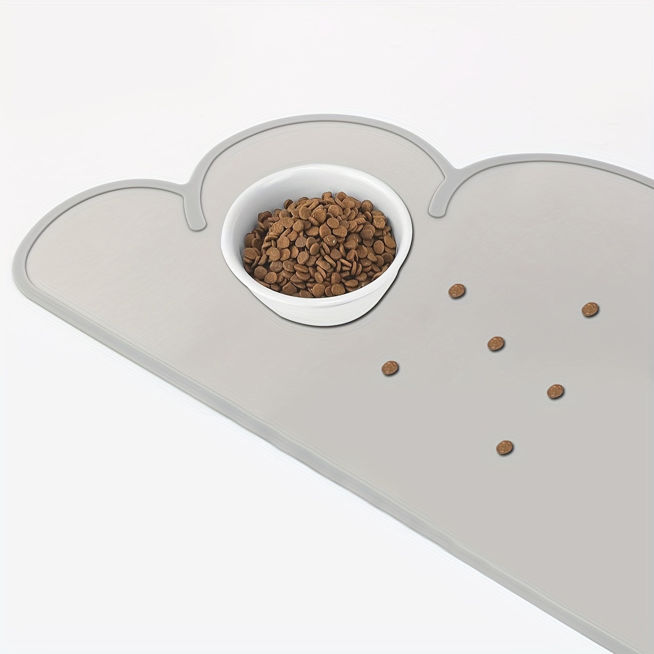 Tapis de Repas en Silicone en Forme de Nuage pour Chiens et Chats