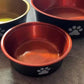 Lot de 2 gamelles inox antidérapantes pour chien