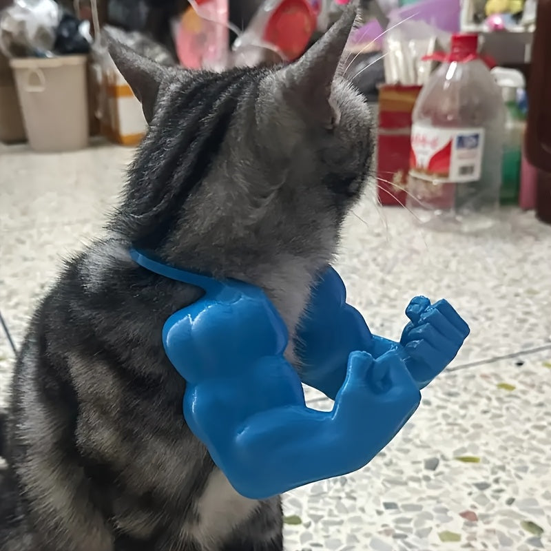 Bras Musclés Amovibles pour Chats et Petits Chiens – Accessoire Gag