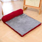 Sofa Mémoire avec Coussin Cœur Intégré pour Chien