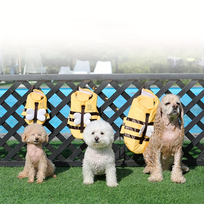 Gilet de Sauvetage Abeille pour Chiens Toutes Tailles