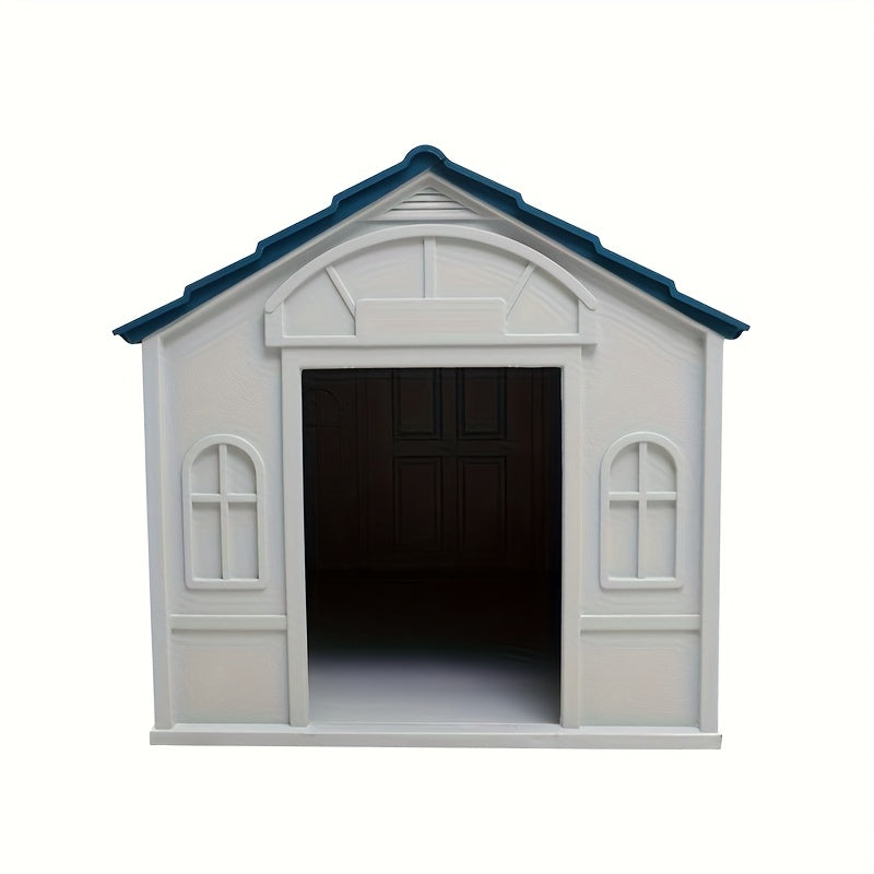 Niche Maison avec Fenêtres en Plastique Imperméable