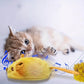 Souris Interactive en Peluche Rechargeable pour Chat