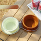 Gamelle double pliable en silicone pour voyage