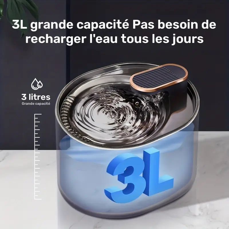Fontaine à eau 3L automatique USB pour Chat & Chien