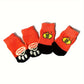 Chaussettes Antidérapantes pour Chiens et Chats – Lot de 4 Motifs Colorés