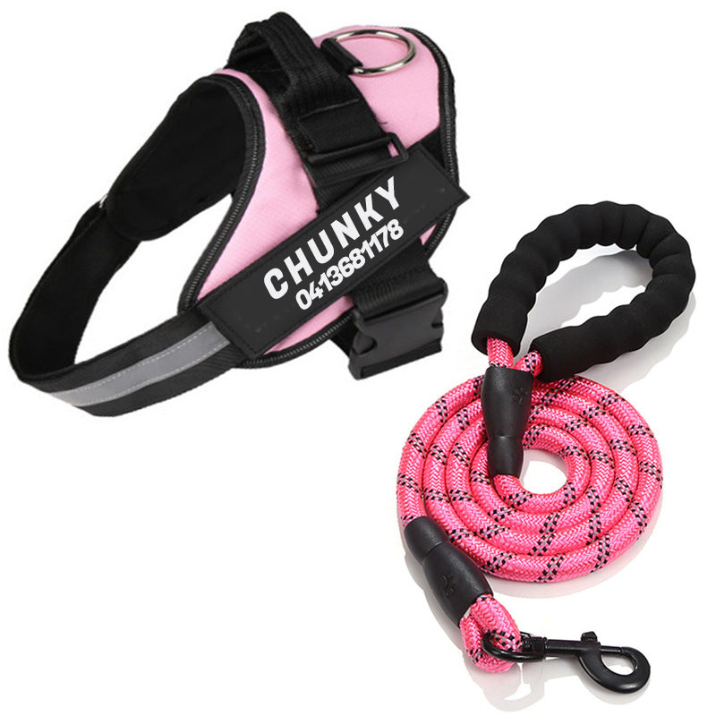 Harnais Ergonomique Anti-Traction avec Laisse – Sécurité & Confort en Promenade