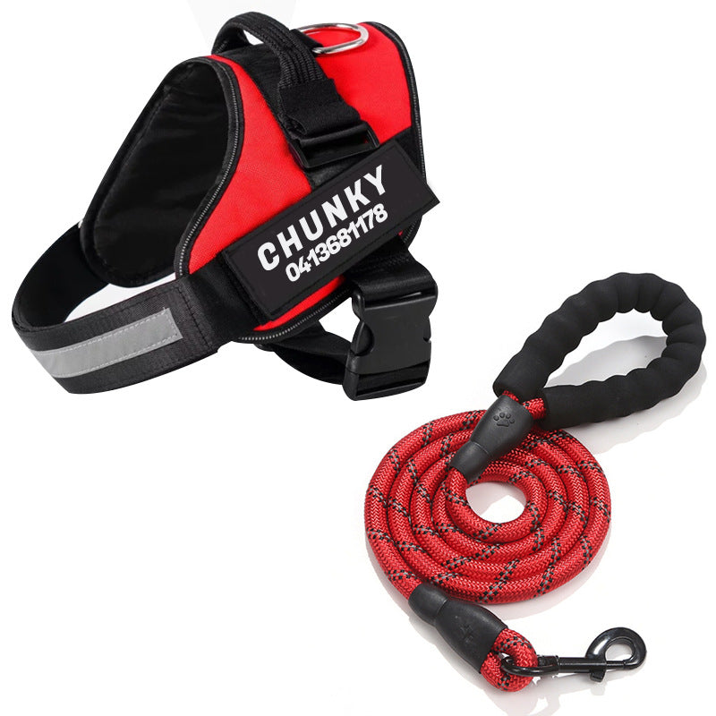 Harnais Ergonomique Anti-Traction avec Laisse – Sécurité & Confort en Promenade