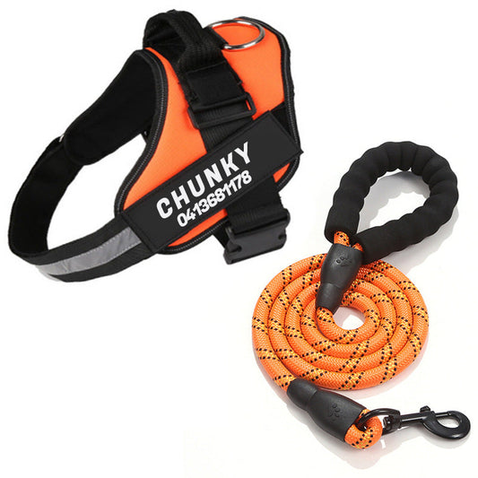 Harnais Ergonomique Anti-Traction avec Laisse – Sécurité & Confort en Promenade