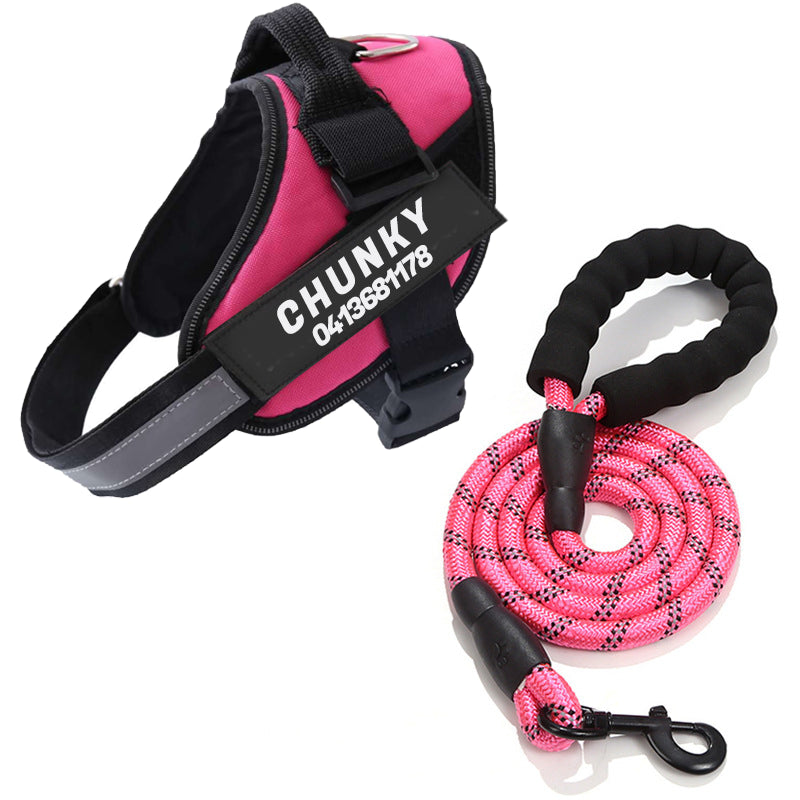 Harnais Ergonomique Anti-Traction avec Laisse – Sécurité & Confort en Promenade