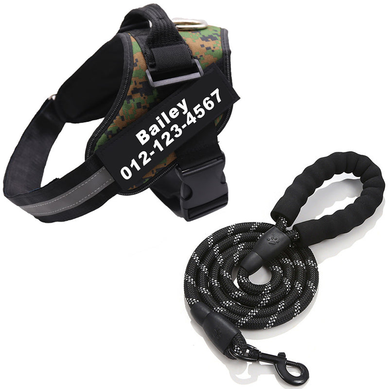 Harnais Ergonomique Anti-Traction avec Laisse – Sécurité & Confort en Promenade