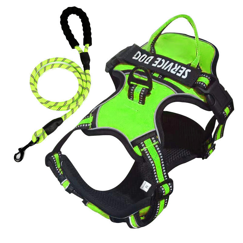 Harnais en Y Confort Total pour Chien – Anti-Traction & Respirant