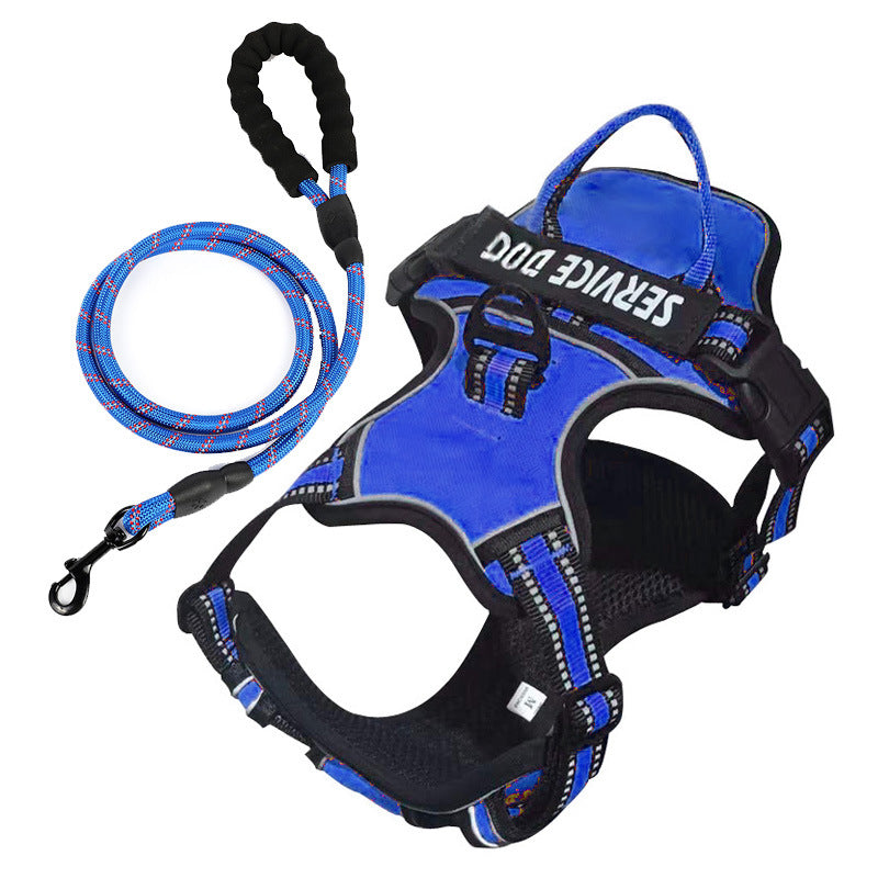 Harnais en Y Confort Total pour Chien – Anti-Traction & Respirant