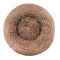 Panier donut en coton pour chien, ronde, avec bord surélevé sur tout le pourtour