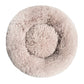 Pouf pour chien : Panier donut en coton pour chien