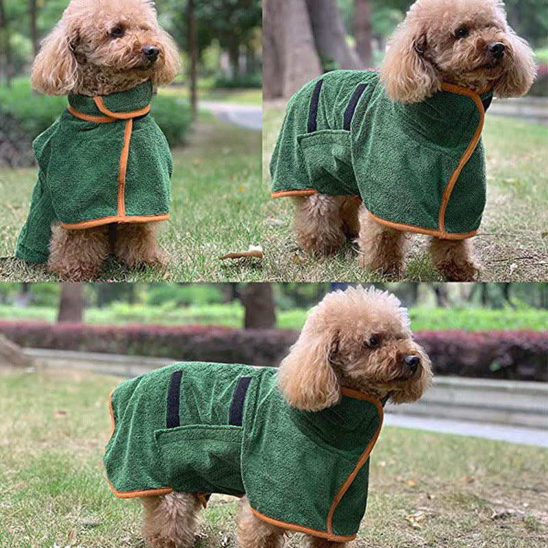 Peignoir Ultra-Absorbant pour Chien