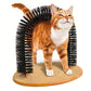 Arche de Toilettage et de Jeu pour Chat avec Souris Suspendue