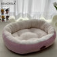 Panier rond Kemorela en peluche pour Chien et Chat
