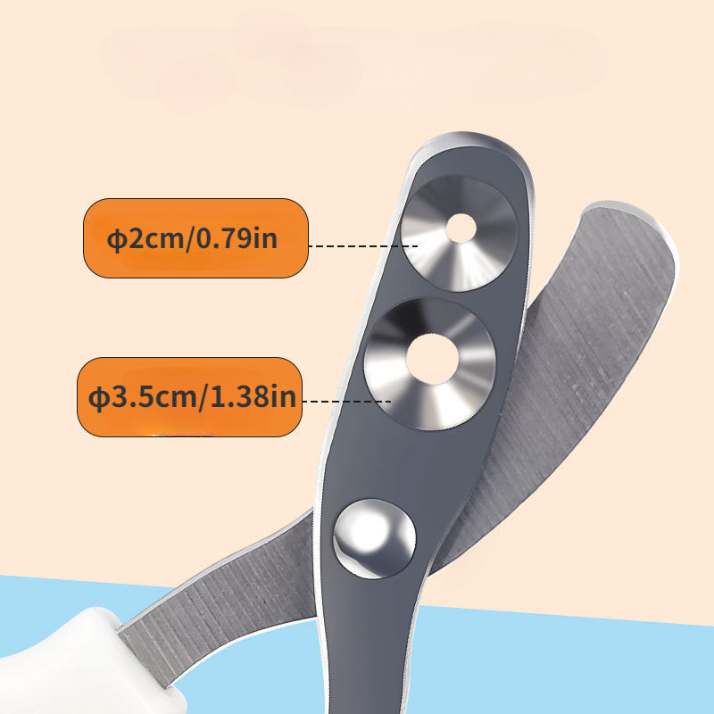 Coupe-Griffes Professionnel avec Double Orifice