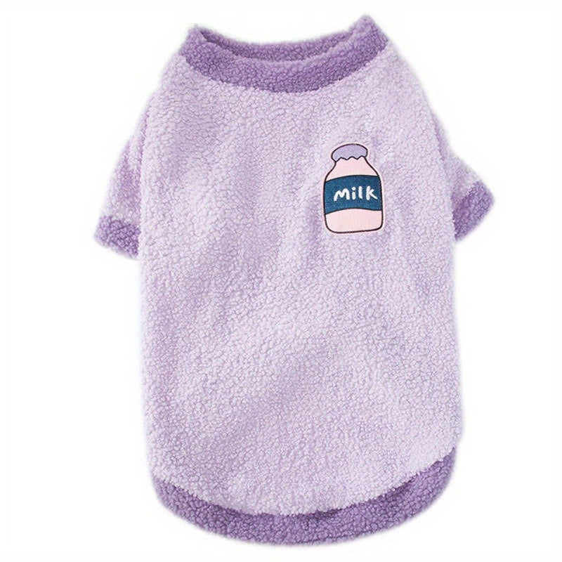 Manteau Polaire "Milk" pour Grands Chiens