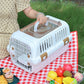 Caisse de transport pour chat en ABS avec double ouverture