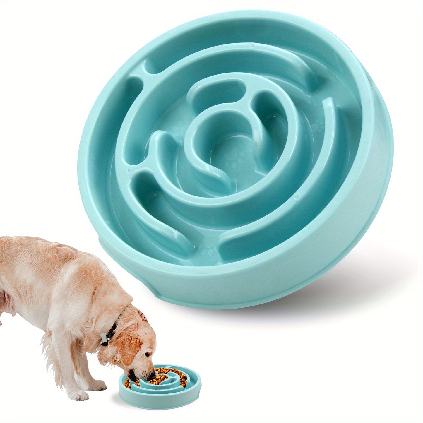 Gamelle SpiralMaze anti-glouton labyrinthe pour Chien et Chat
