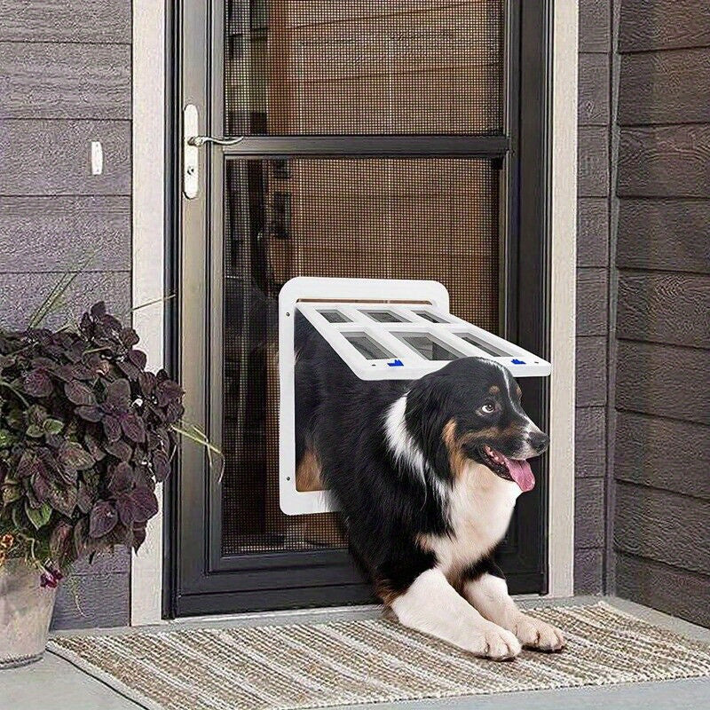 Porte Moustiquaire Magnétique pour Chien et Chat – Cadre ABS