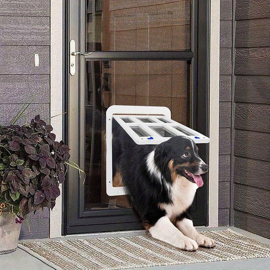 Porte Moustiquaire Magnétique pour Chien et Chat – Cadre ABS