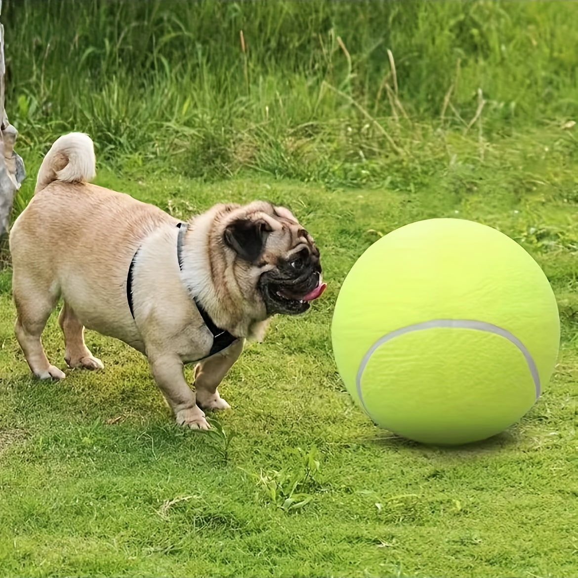 Balle de Tennis Géante pour Chien – 24 cm