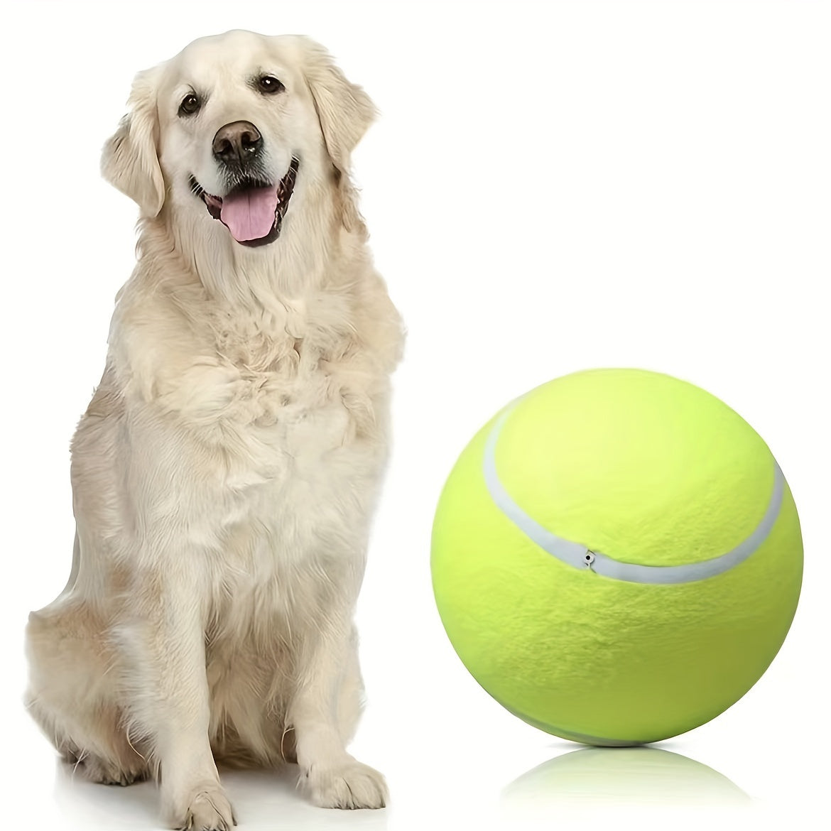 Balle de Tennis Géante pour Chien – 24 cm
