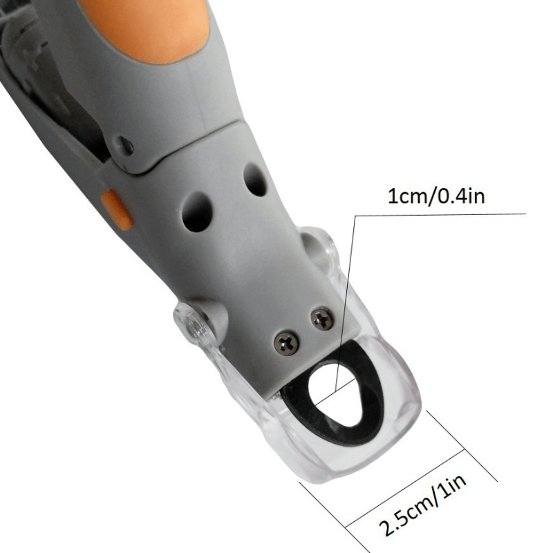 Coupe-Ongles LED avec Loupe Sécurité Haute Précision