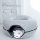 Panier Tunnel en Feutre pour Chats – Double Niveau