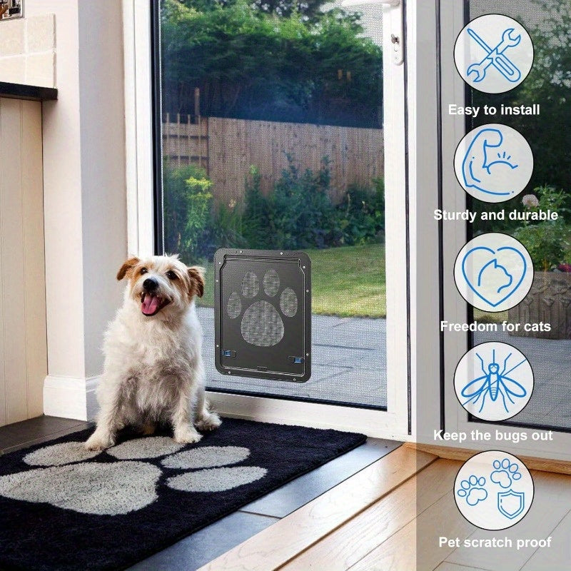 Porte Magnétique Verrouillable pour Chat et Petit Chien