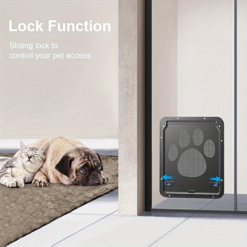 Porte Magnétique Verrouillable pour Chat et Petit Chien