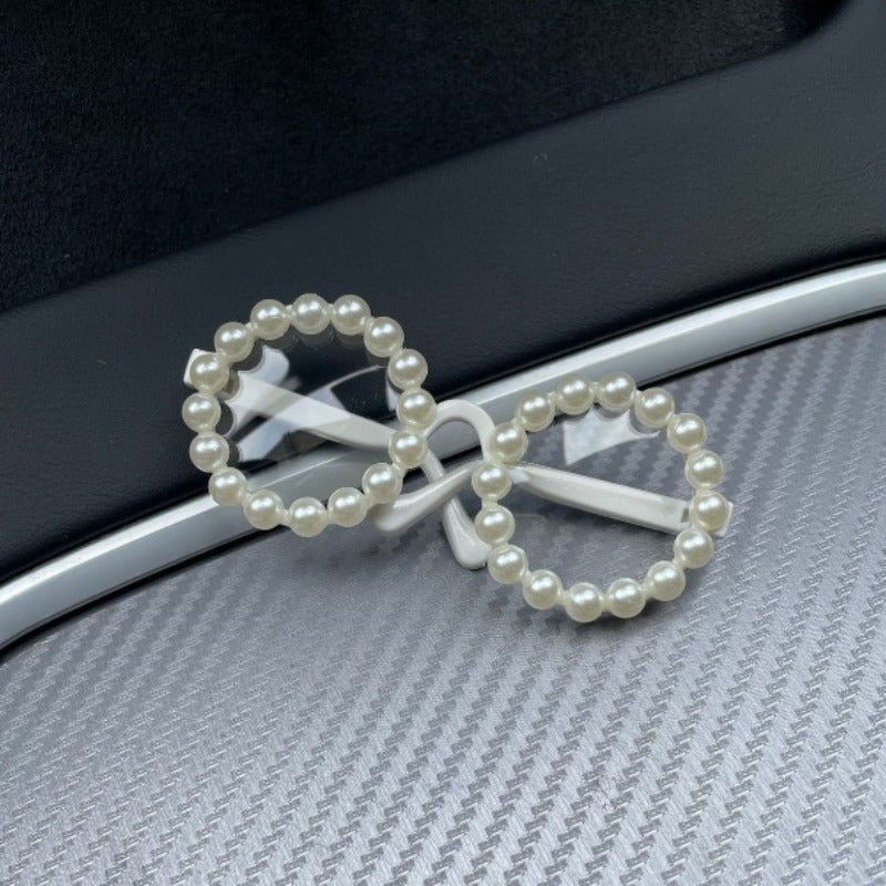 Lunettes Rondes avec Perles pour Chats et Chiens