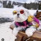 Lunettes Rondes avec Perles pour Chats et Chiens
