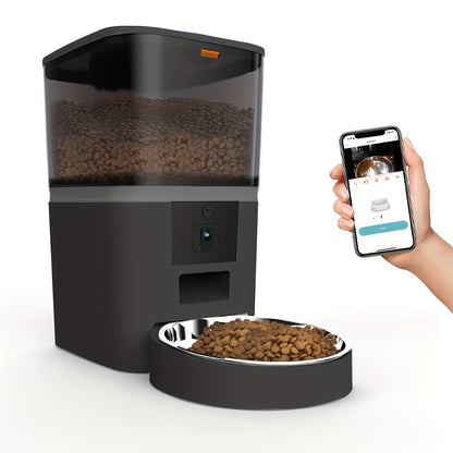 Distributeur connecté avec Caméra pour Chien et Chat (4L)