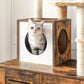 Arbre à Chat avec Meuble pour Litière