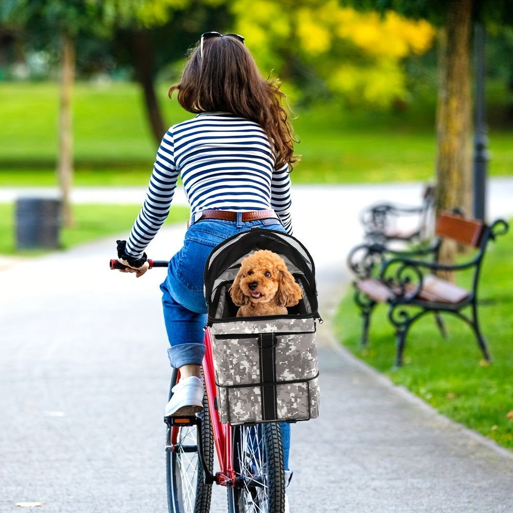 Panier arrière vélo multifonction pour chien et chat
