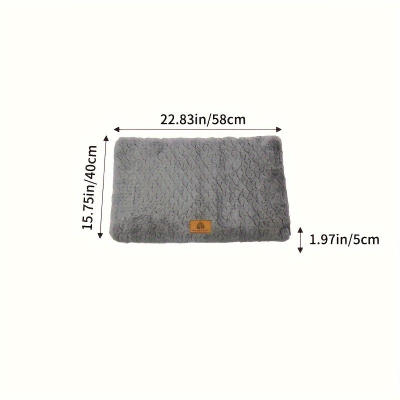 Coussin Moelleux Rectangulaire pour Chien et Chat