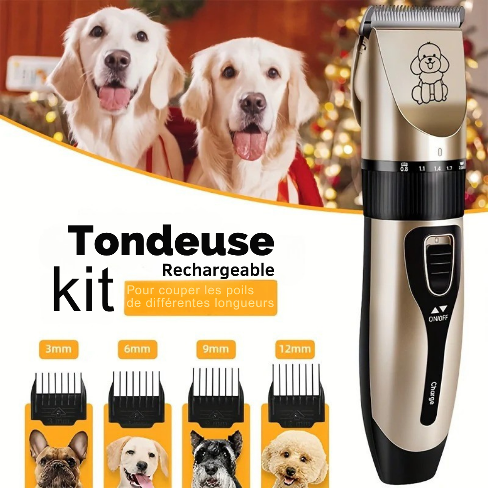 Tondeuse Silencieuse pour Toilettage Animaux